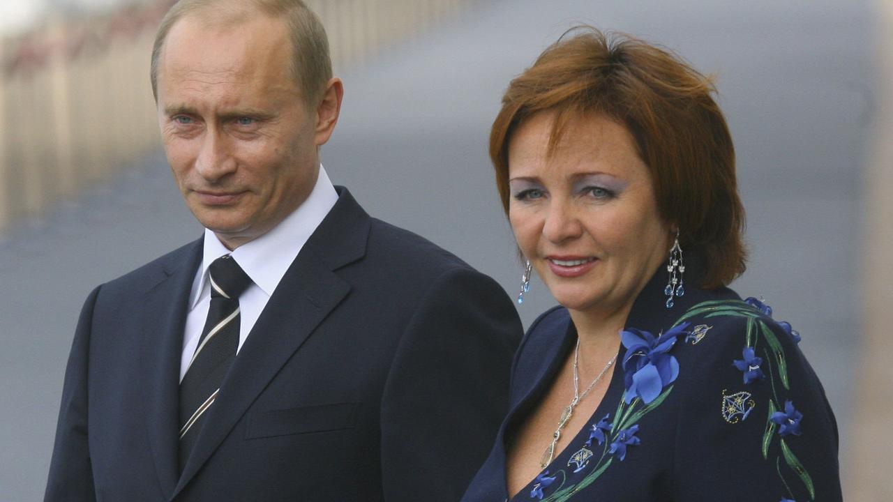 Vladimir Putin and his ex-wife Lyudmila pictured in 2006. The couple divorced in 2013 after 29 years of marriage. Picture: www.g8russia.ru via Getty Images