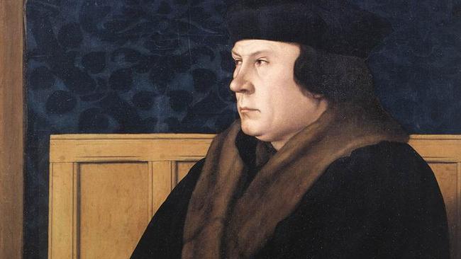 English statesman Thomas Cromwell by Hans Holbein, circa 1533.