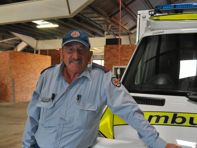 QAS Bowen Ambulance paramedic Gene Curtis.