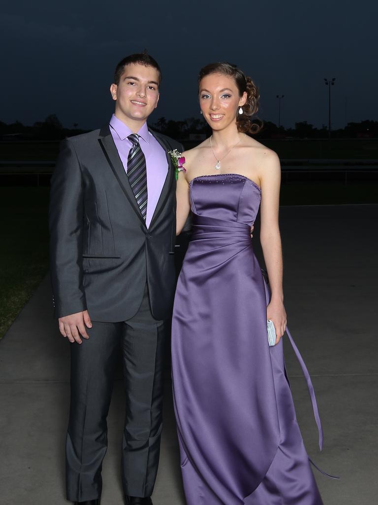 Pawan Koirala and Gabrielle Williams at the 2011 Kormilda College formal. Picture: SHANE EECEN / NT NEWS