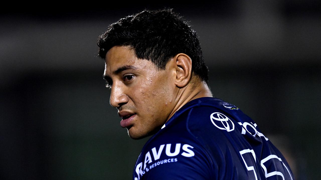 Jason Taumalolo wants to play State of Origin for the Queensland. Picture: Bradley Kanaris/Getty Images