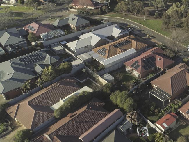 SAVPP Unity Housing tenants will have access to the nation’s largestvirtual power plant - made up of a network of Tesla installed batteries andsolar panels across Adelaide (pictured). Picture: SA Department for Energyand Mining
