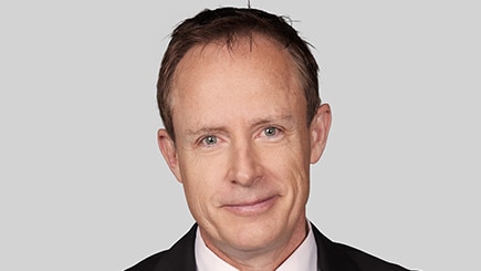 Andrew Martin, chief presenter of Sky Racing’s race-day coverage and part-owner of Philipsburg. Picture: Sky Racing