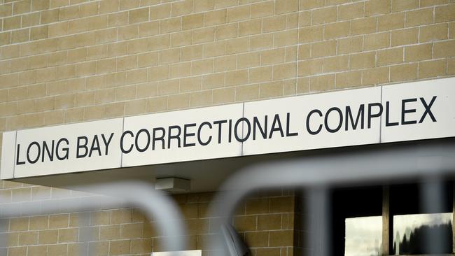 Signage at the Long Bay Correctional Complex in Sydney,. (AAP Image/Joel Carrett)