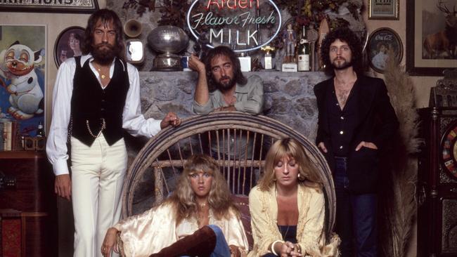 Fleetwood Mac pictured in 1977, the year they released Dreams. Picture: Sam Emerson