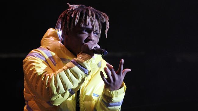 Late rapper Juice Wrld is on track to have the most Hottest 100 entries this year. Pic: AFP