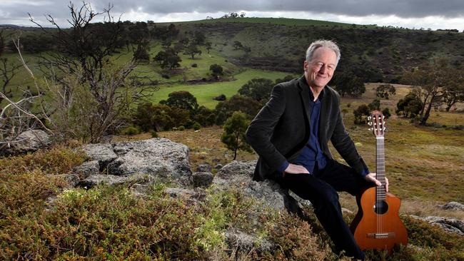 Spectrum’s Mike Rudd back at the Sunbury festival site, which is being sold. Picture: David Geraghty