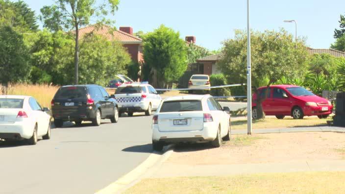 Vision shows the scene of Melbourne terror raids                          