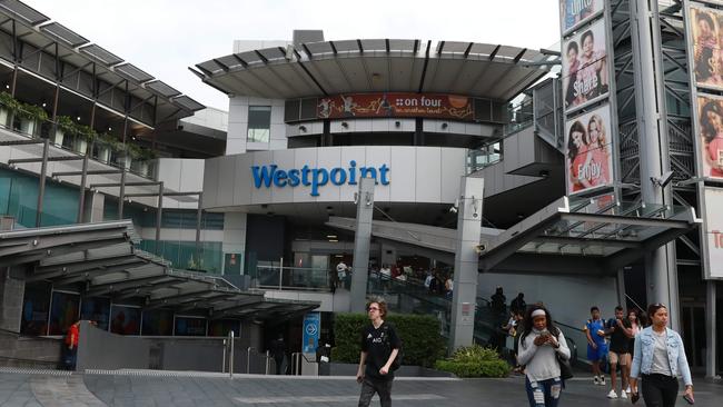 Blacktown police have arrested two teenagers over a stabbing at Westpoint Blacktown in October. Picture: Angelo Velardo