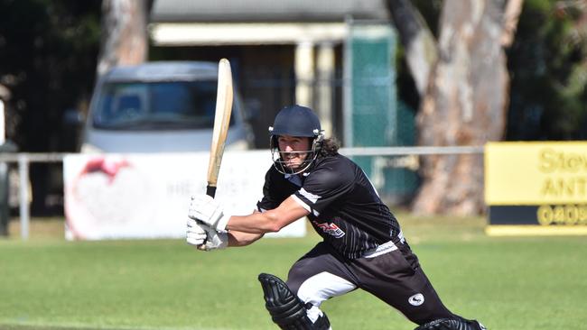 North Geelong batter Sam Hall. Picture: Wes Cusworth