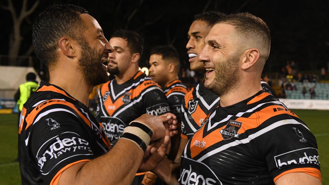 Wests Tigers 2022  Tigers' trio of Sheens, Marshall and Farah