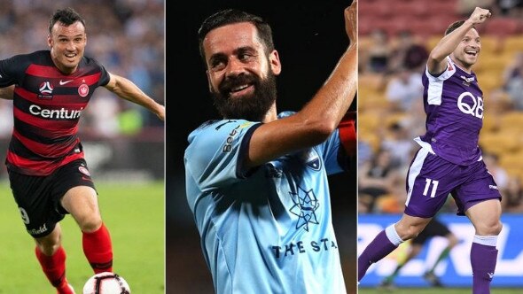 Mark Bridge, Alex Brosque and Brendon Santalab are all retiring at the end of the season.