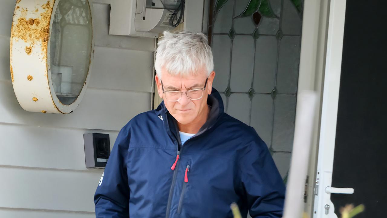 Former PwC employee Peter Collins at his home in Melbourne. Picture: Luis Enrique Ascui