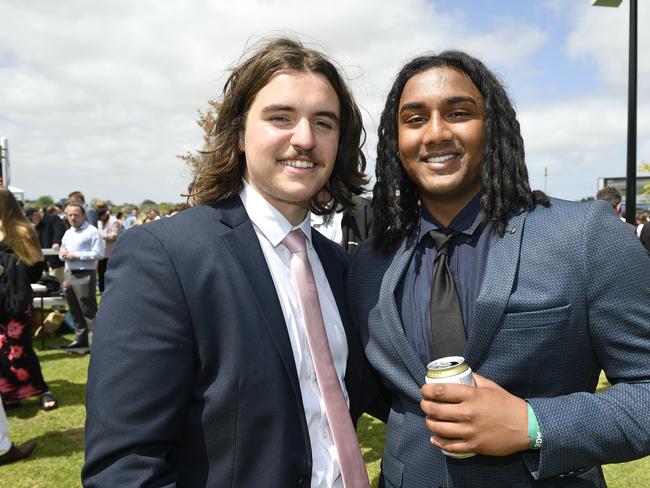 Sanketh Narendra and Blake Simmonds. Picture: Andrew Batsch