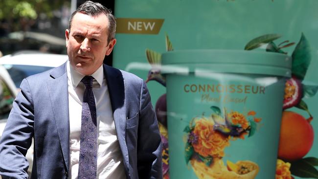 WA Premier Mark McGowan. Picture: Colin Murty