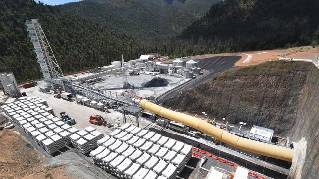 Snowy Hydro 2.0 project under construction.