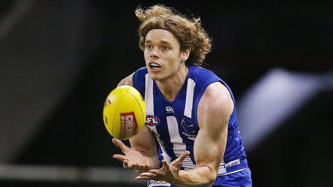 North Melbourne’s Ben Brown is the other Essendon is considering. Picture: Michael Klein.