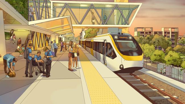 The Sunshine Coast rail would have blown out to an “unaffordable” $20bn