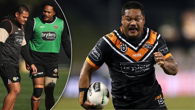 Wests Tigers centre Joey Leilua has walked out on the NRL club.