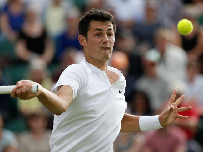 Australia's Bernard Tomic at Wimbledon.