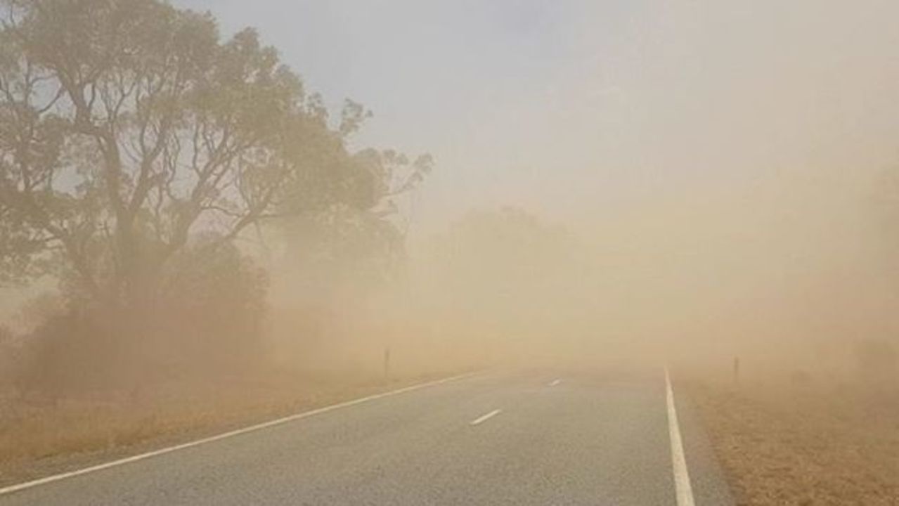 Here's What It's Like to be Stuck in a Dust Storm in Outback Australia