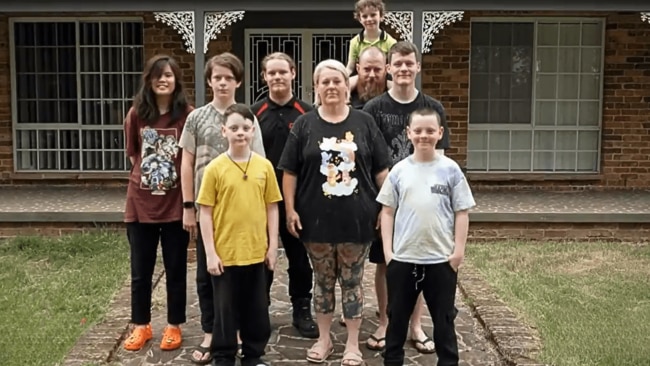 The Parkes family have been struggling to cope amid the cost-of-living crisis. Source: ACA