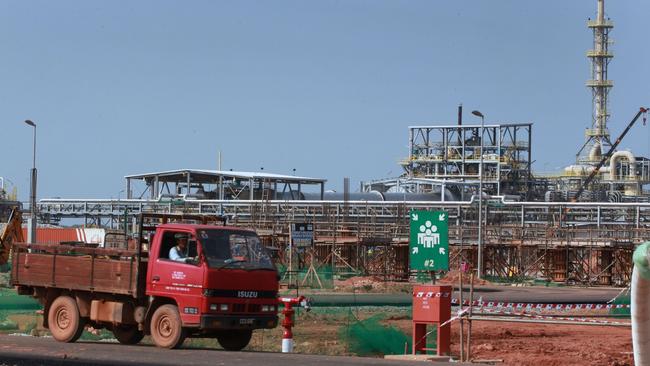 Lynas’' Advanced Materials Plant in the Gebeng Industrial Zone near Kuantan, Malaysia. Picture: Bloomberg.