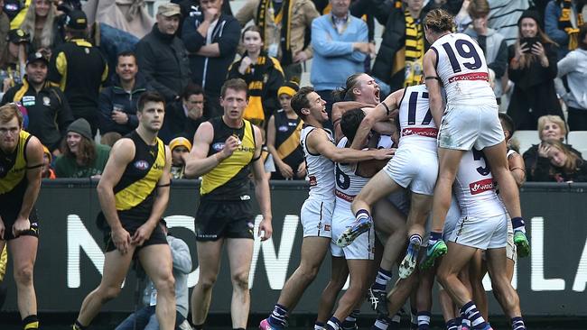 Saturday wasn’t the first time the Tigers have lost from a winning position this year. Picture: Wayne Ludbey