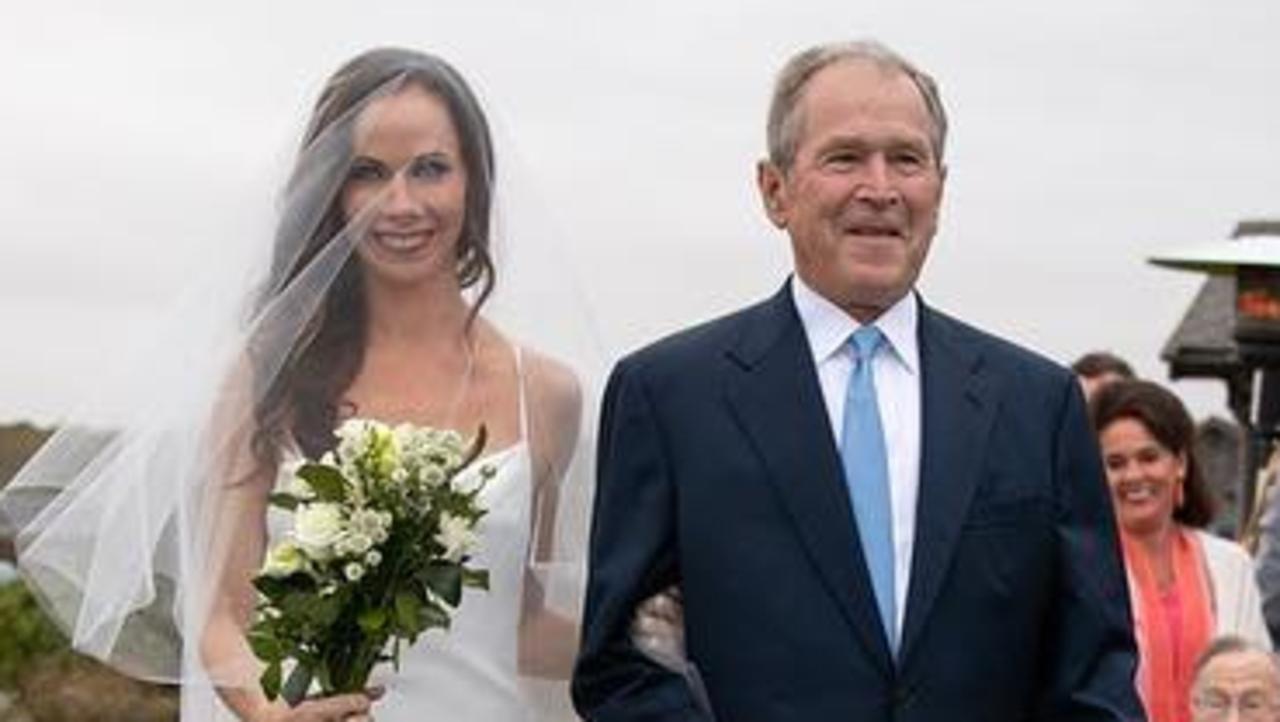 George W Bush Daughter Barbara Secretly Married In Maine Wedding Au — Australias
