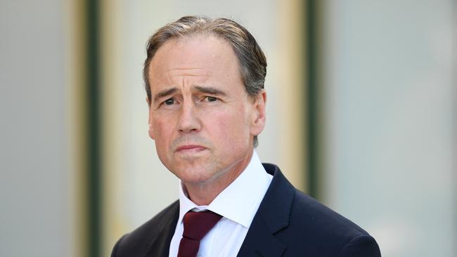 Australian Health Minister Greg Hunt has confirmed Australia’s coronavirus efforts are proving successful. Picture: AAP