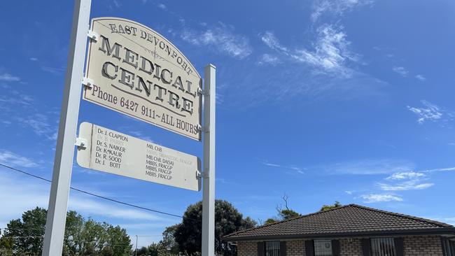 The East Devonport Medical Centre is closing in February. Picture: Simon McGuire.