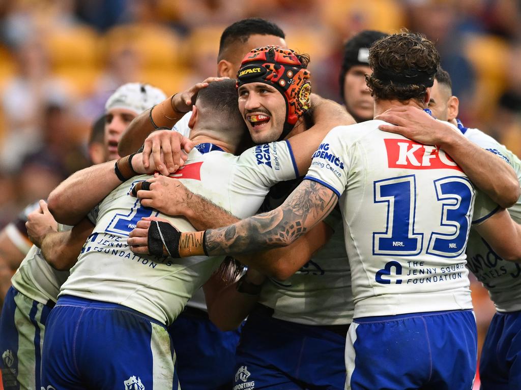 The Bulldogs are on fire. Picture: Albert Perez/Getty Images