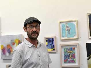 IN MEMORY: David Hickson grew up in Christchurch and wanted to help the victims of the mosque shootings in the best way he knew, through art. Picture: Kathryn Lewis