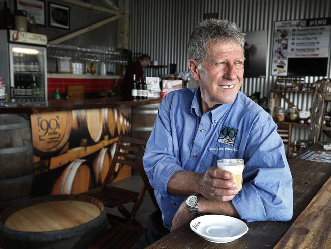 Wharf Barrel Shed proprietor Steve Ramsey. Picture: Dean Martin