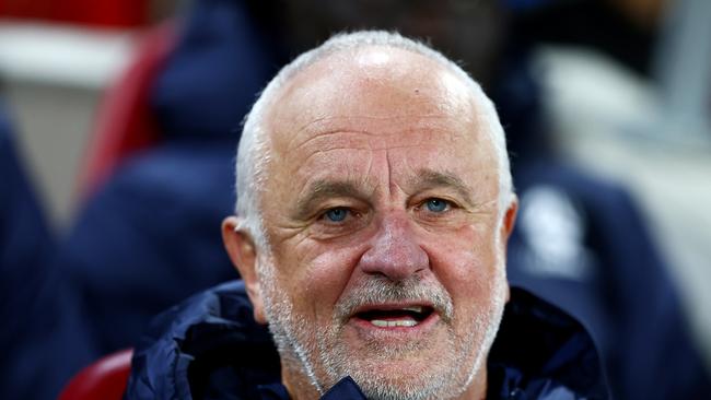 The Graham Arnold-coached Socceroos will meet Palestine in Kuwait. Picture: Bryn Lennon/Getty Images