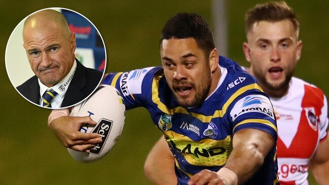 Jarryd Hayne will be a noticeable absentee from Parramatta’s pre-season training.