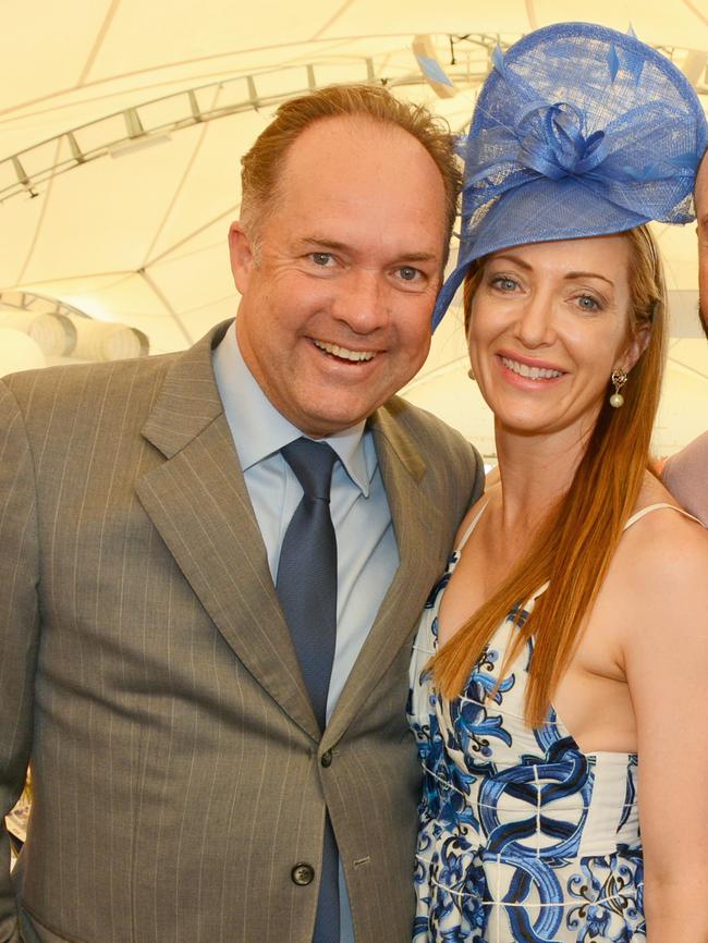 Jeff and Pat Worboys in The Dome VIP at Magic Millions 2019. Picture: Regina King