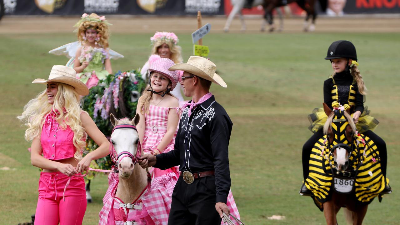 Sydney Royal Horse Fancy Dress at the Royal Easter Show on Good Friday, Sydney Olympic Park. Picture: NCA NewsWire / Damian Shaw