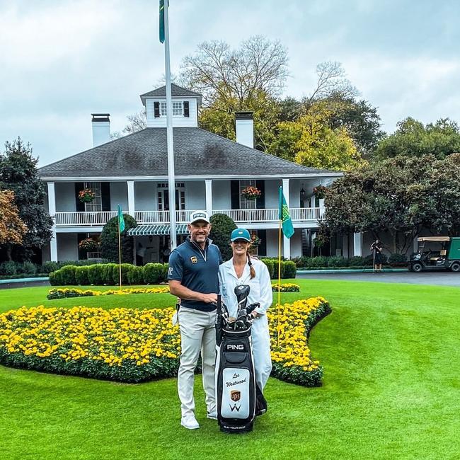 Lee Westwood and Helen Storey.