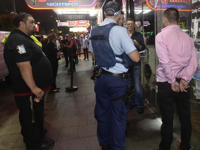 Emergency workers want lockout laws to remain in place. Picture: Gordon McComiskie