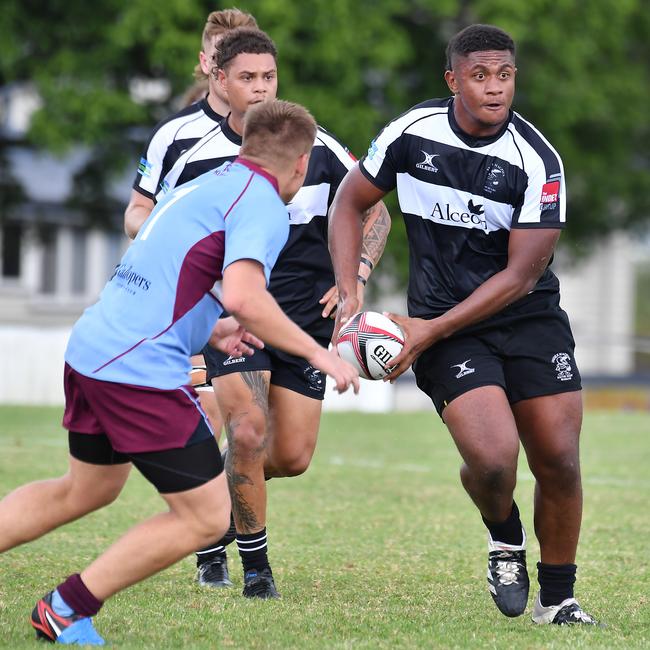 Souths player Trevor King. Colts club rugby union between Souths and Norths. Saturday March 25, 2023. Picture, John Gass