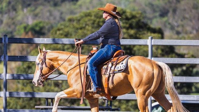 Cowgirl Gathering founder Amanda Loy has a passion for uniting women and horses in a supportive environment. Picture: Supplied