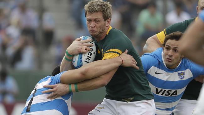 Ruan Combrinck will likely miss the rest of The Rugby Championship with a broken leg.