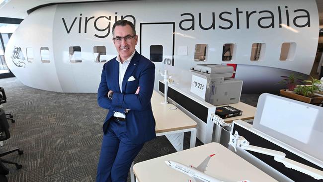 The unions will feel double-crossed by Bain’s move as the staff are devoted to Paul Scurrah as Virgin Australia CEO. Picture: Lyndon Mechielsen