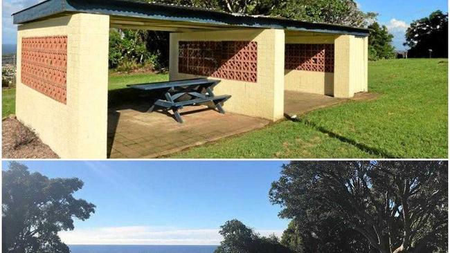 BEFORE AND AFTER: Tweed Shire Council has torn down a dodgy picnic area which was used by men to have sex discreetly.