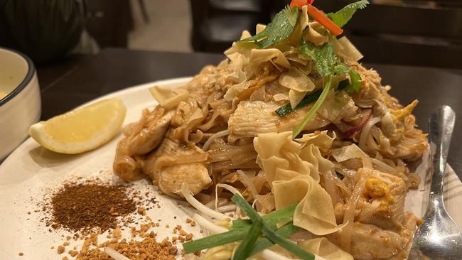 This pad thai recipe was developed by a team of talented chefs at Thai @ Point Cook.