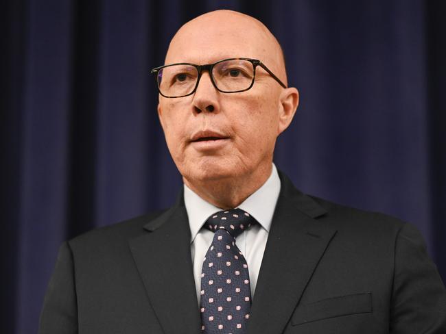 Opposition Leader Peter Dutton did not accept an invitation to appear on the podcast, Ms Chatfield said. Picture: NewsWire/Martin Ollman