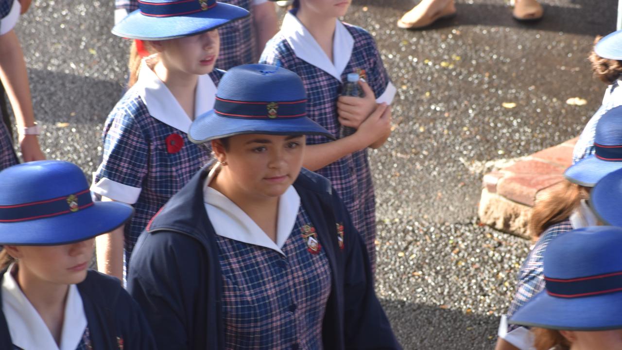 Scenes from the Bundaberg Civic Service.