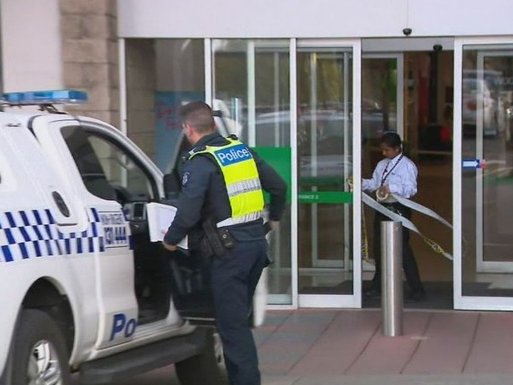 The Centrelink office in Melbourne’s Airport West. Picture: Nine News