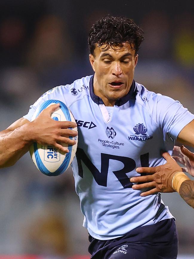 Joseph-Aukuso Suaalii is Rugby Australia’s star recruit. (Photo by Mark Nolan/Getty Images)